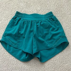lululemon athletica Teal Athletic Shorts
